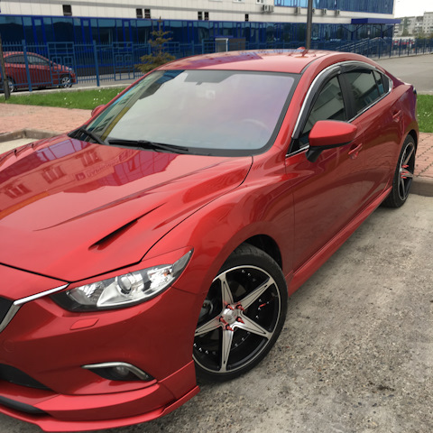 Mazda 6 GH винил Самурай