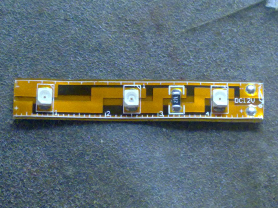 LED подсветка приборки. — ГАЗ 3110, 2,4 л, 1999 года | тюнинг | DRIVE2