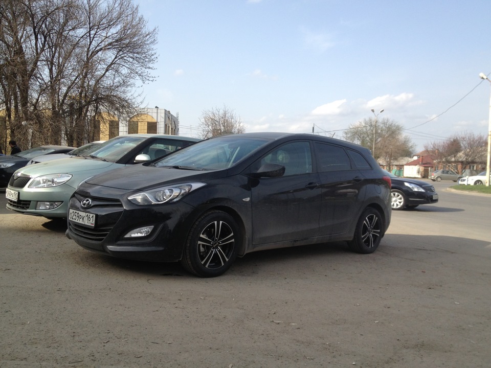 диски для айки универсал — Hyundai i30 (2G), 1,6 л, 2012 года ...