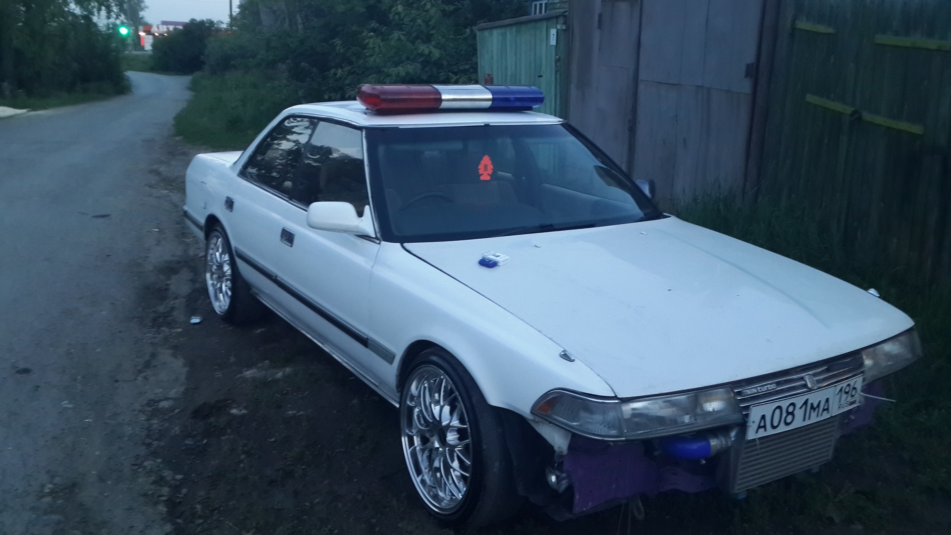 Toyota Mark II (80) 2.0 бензиновый 1990 | турбо марк на палке на DRIVE2