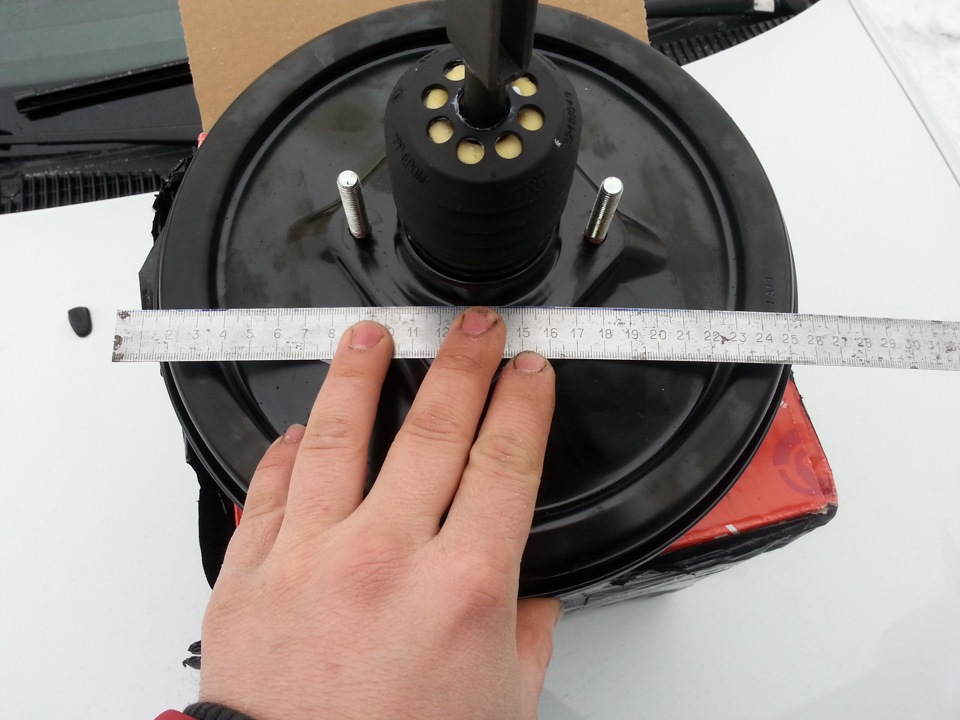 ВУТ TRW 10 дюймов — Lada Калина Спорт, 1,6 л, 2011 года | тюнинг | DRIVE2