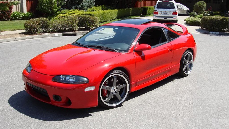 Mitsubishi Eclipse 2g Red