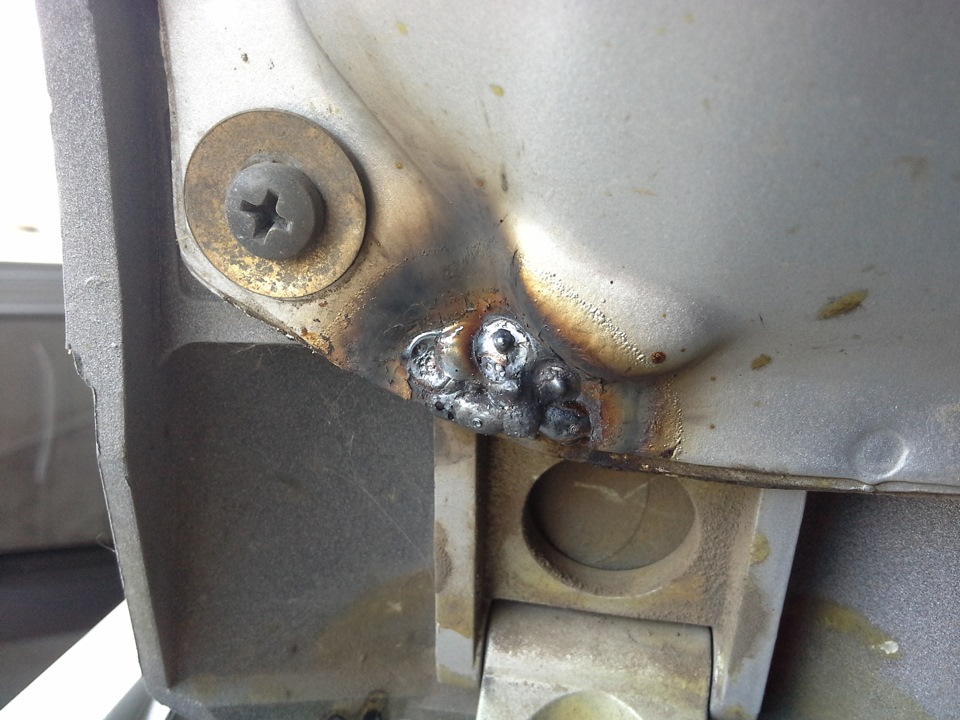 последствия после чв, или визит к сварщику — Lada 21112, 1,6 л, 2008 ...