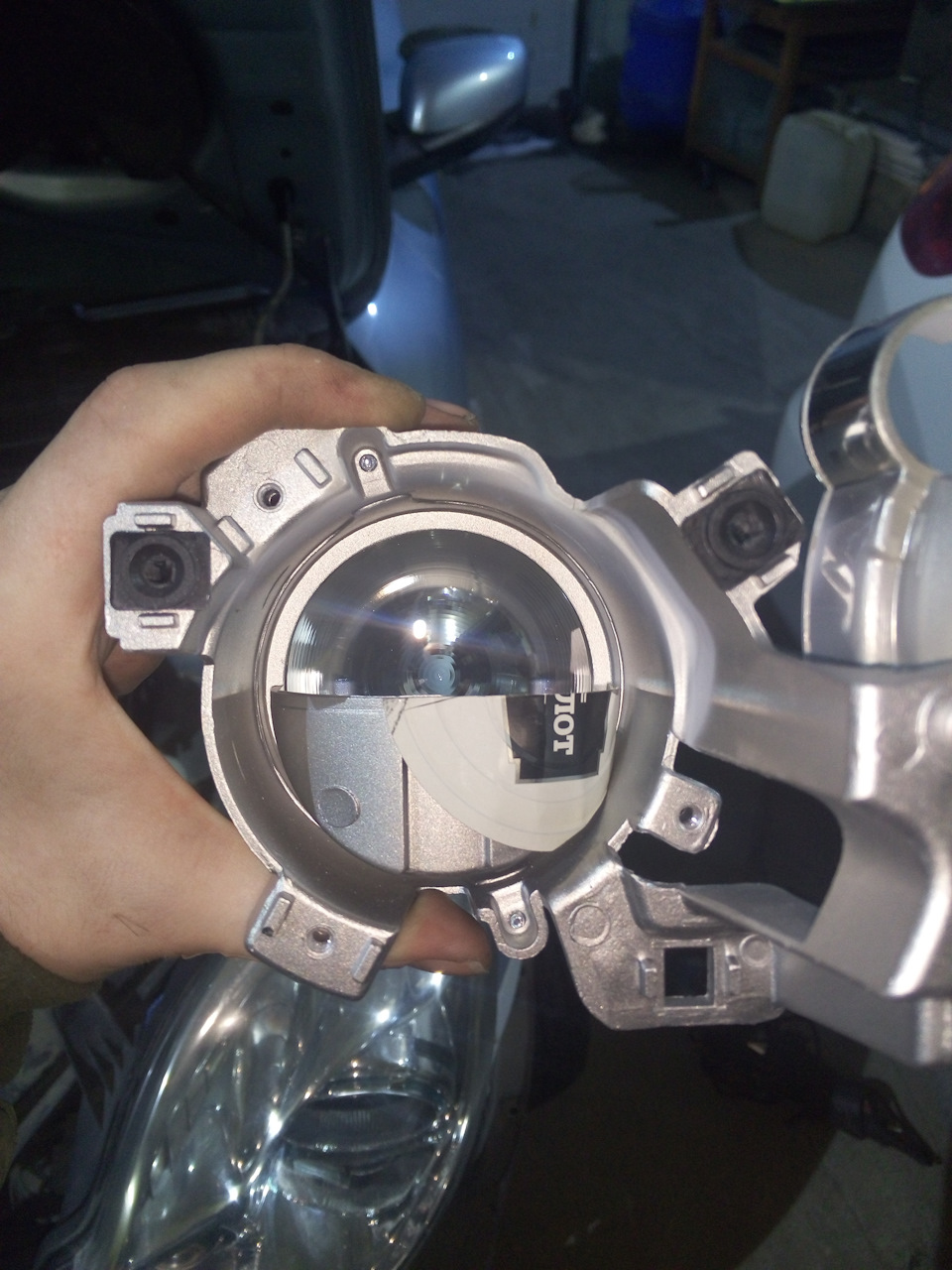 Мытье фары изнутри и переделка фар под американский свет. — Mazda ...