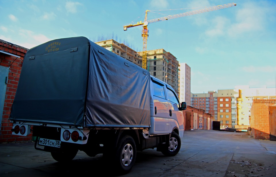 Купить Ветровики Киа Бонго