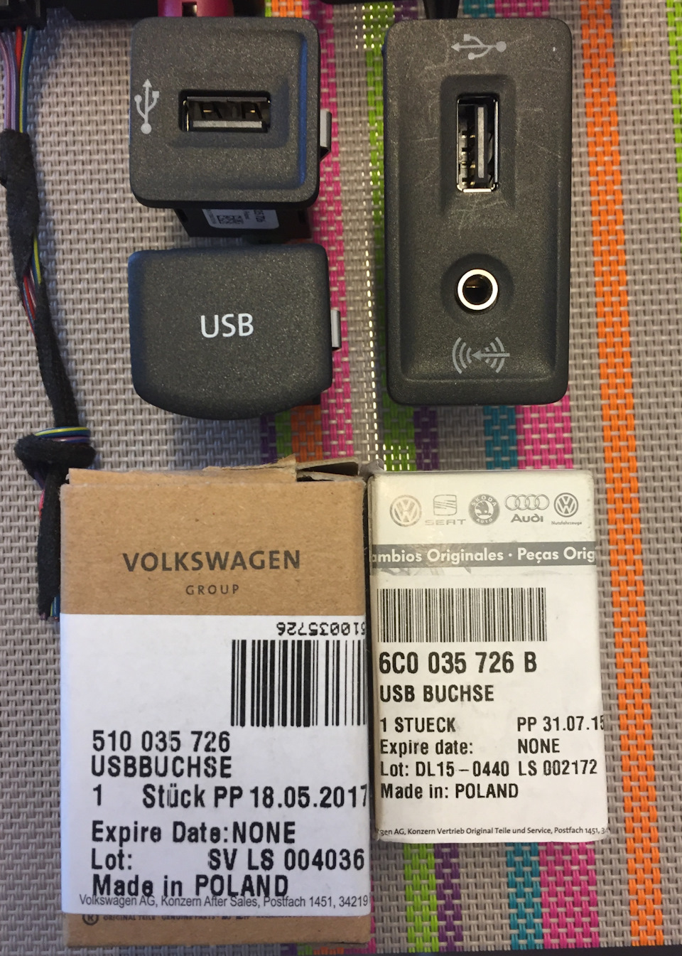 Photo from the logbook Volkswagen Touran (1G). Found on photo: 6C0035726B, 510035726, 342191