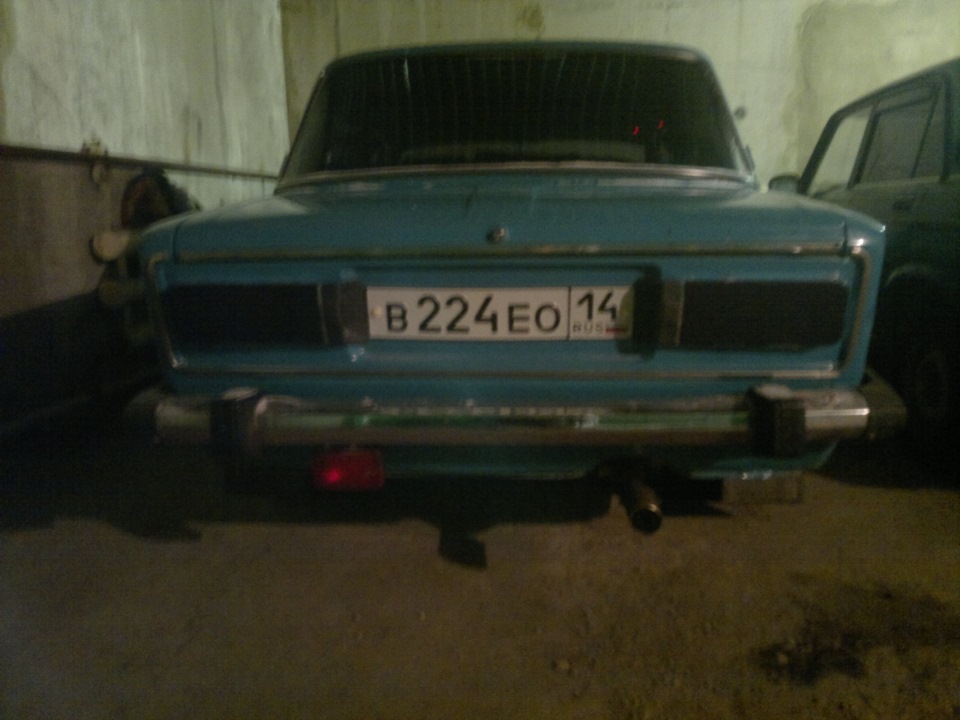 Закатал задние фары наконец то :) — Lada 2106, 1,8 л, 1991 года ...