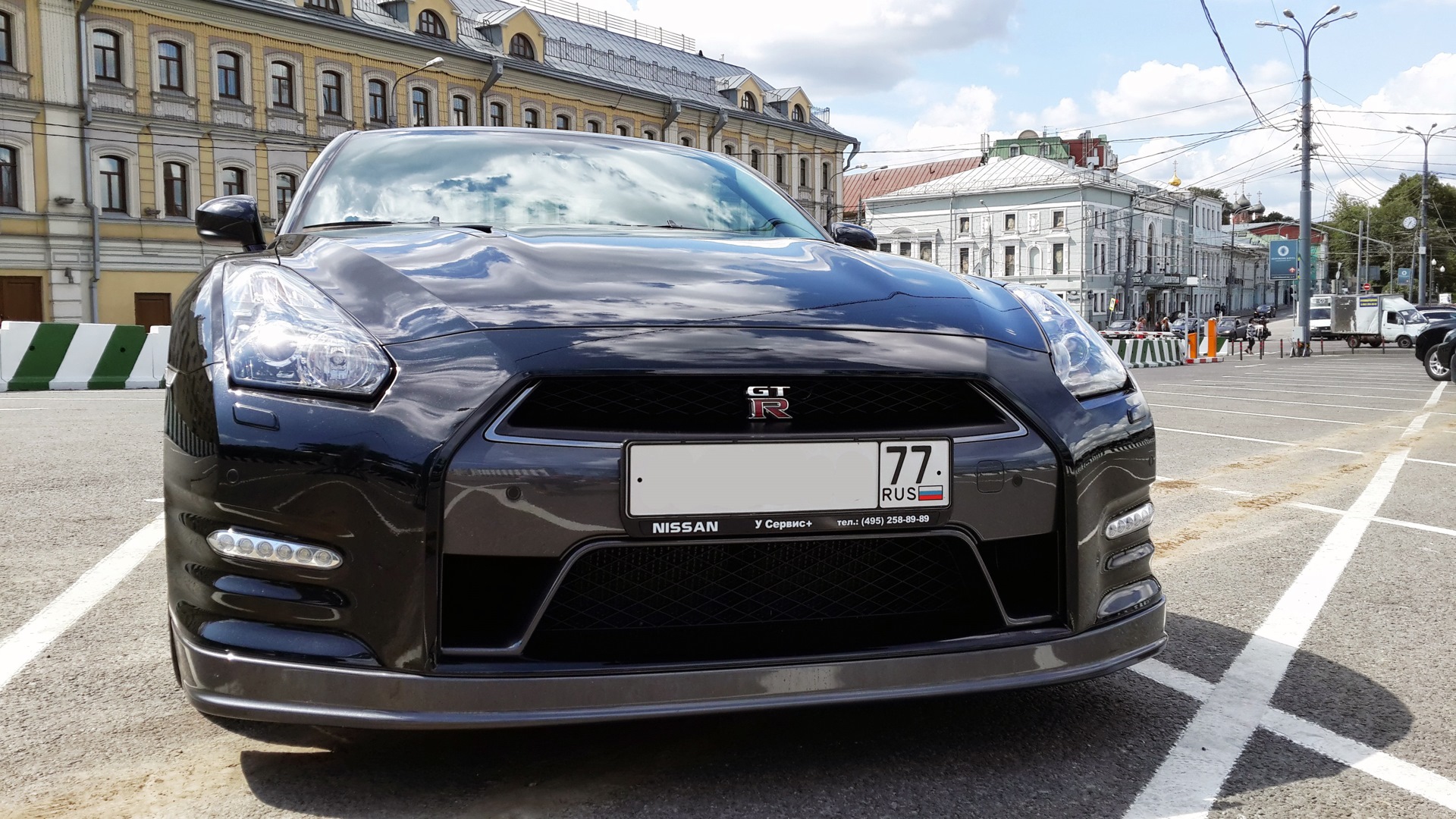 Nissan GT-R (R35) 3.8 бензиновый 2013 | Черная молния на DRIVE2