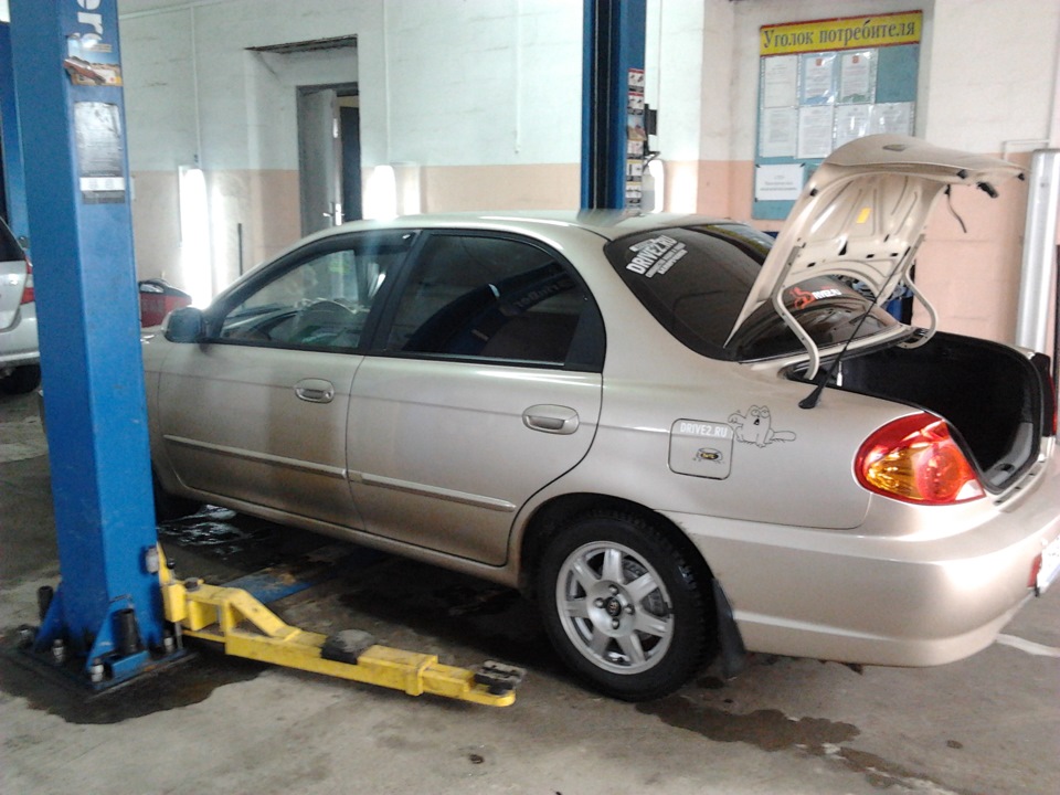 меняем обувь — KIA Spectra, 1,6 л, 2009 года | шины | DRIVE2