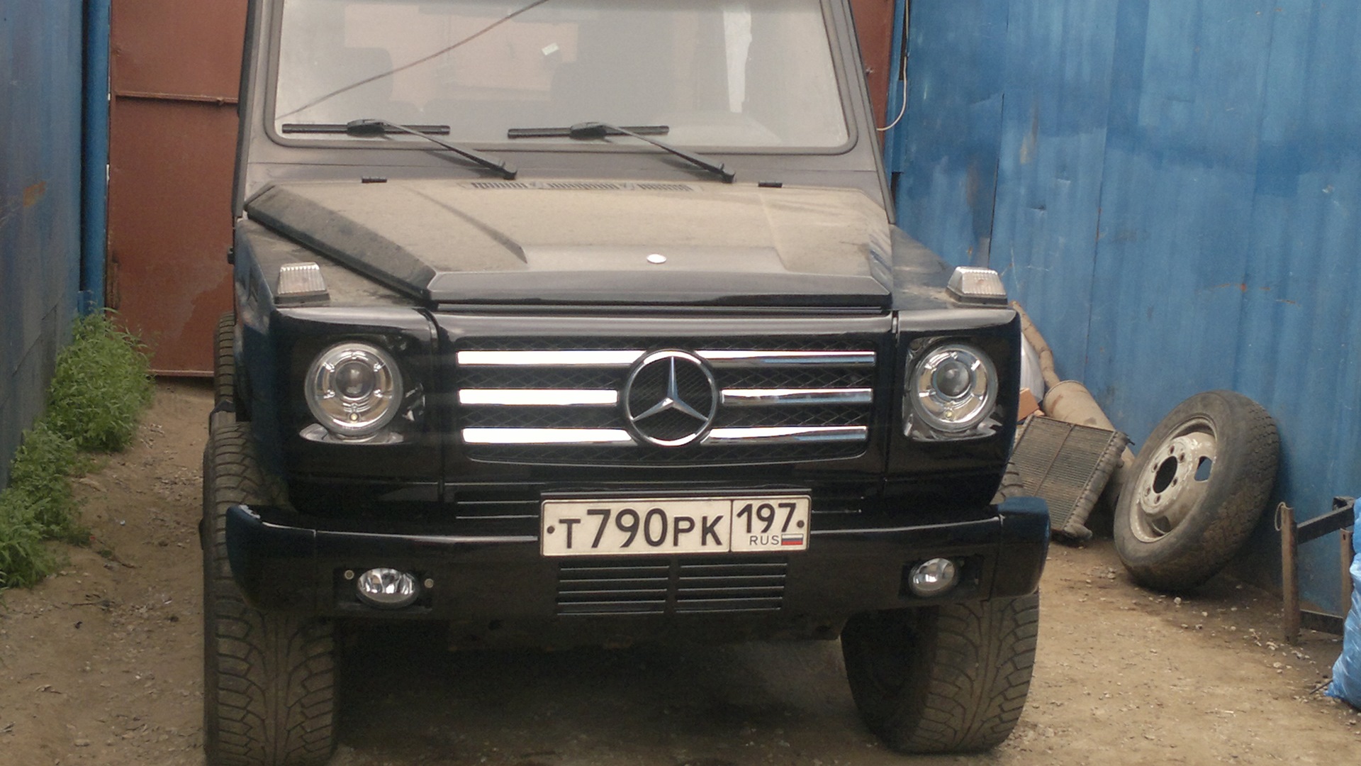 Mercedes-Benz G-Class (W463) 4.0 бензиновый 1993 | Японско-Немецкий Кубик  на DRIVE2