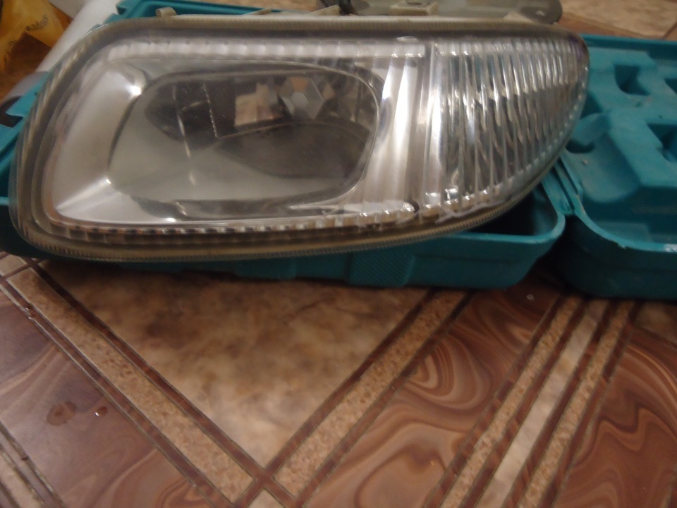 Быстрая полировка фар )! зубной пастой — Nissan Maxima QX (A33), 3 л ...