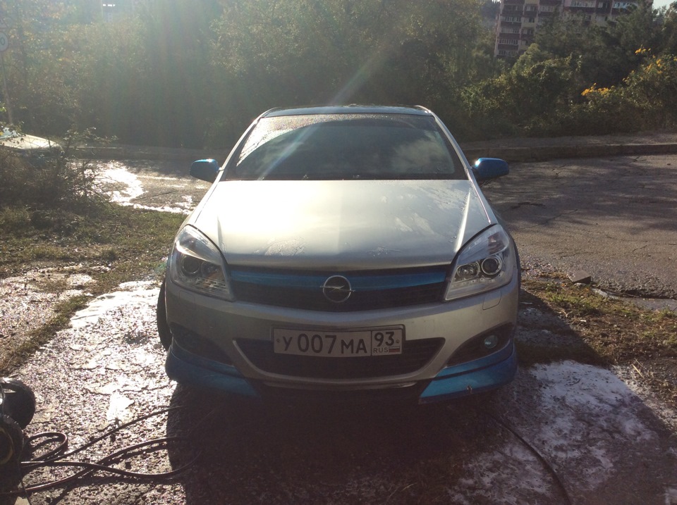 Снял пленку с фар — Opel Astra H GTC, 2,3 л, 2010 года | просто так ...
