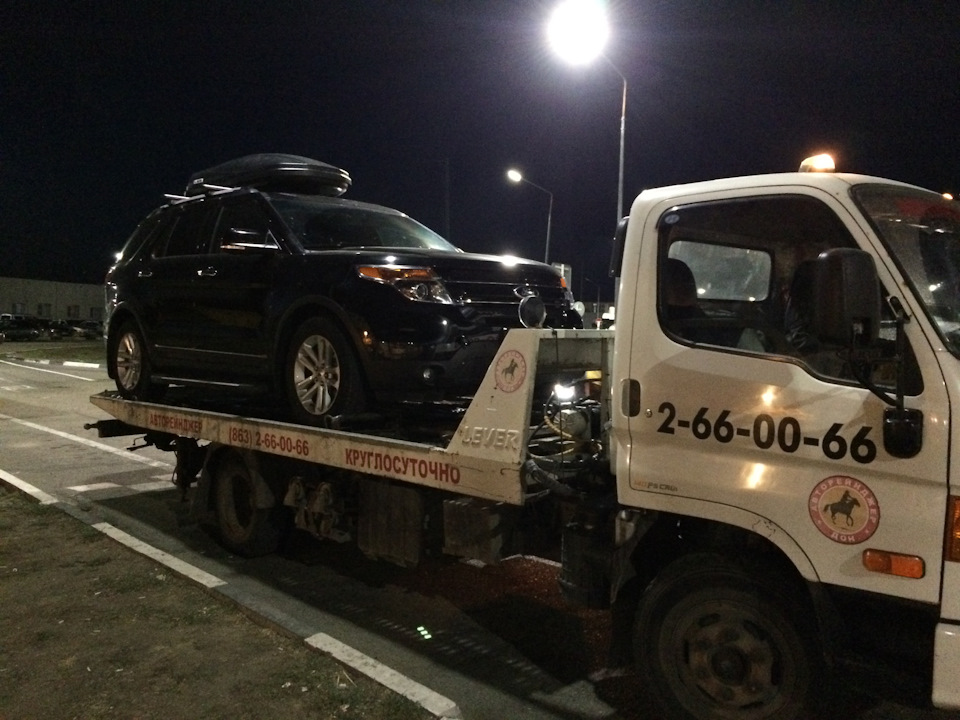 Форд помощь на дорогах. Это работает. — Ford Explorer (5G), 3,5 л, 2013 ...