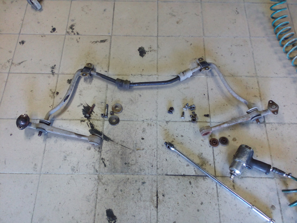 Ремонт передней подвески. Начало. — Москвич 2141, 1,5 л., 1988 года ...