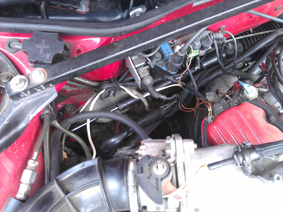 Установка демпфера на рейку с Servotronic — Audi 100 (C4), 2,3 л, 1993 ...