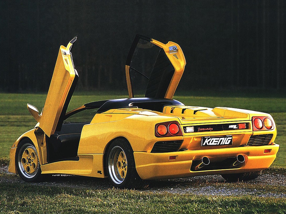Lamborghini Diablo The King in yellow   2     DRIVE2