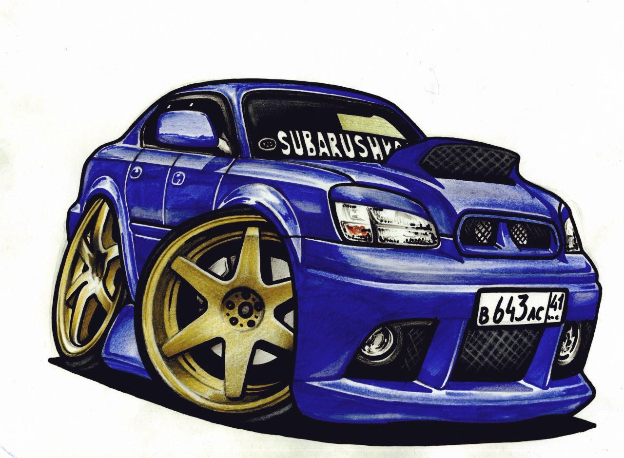 Subaru Legacy b4 Art