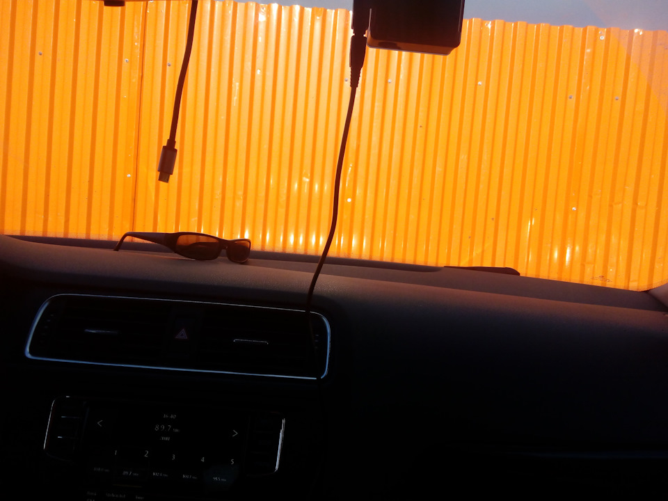 Питание для регистратора под обшивкой (Вариант1) — Volkswagen Jetta VI ...