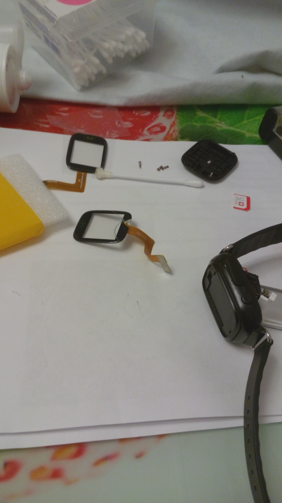 Замена дисплея в детских часах Q90 — DRIVE2