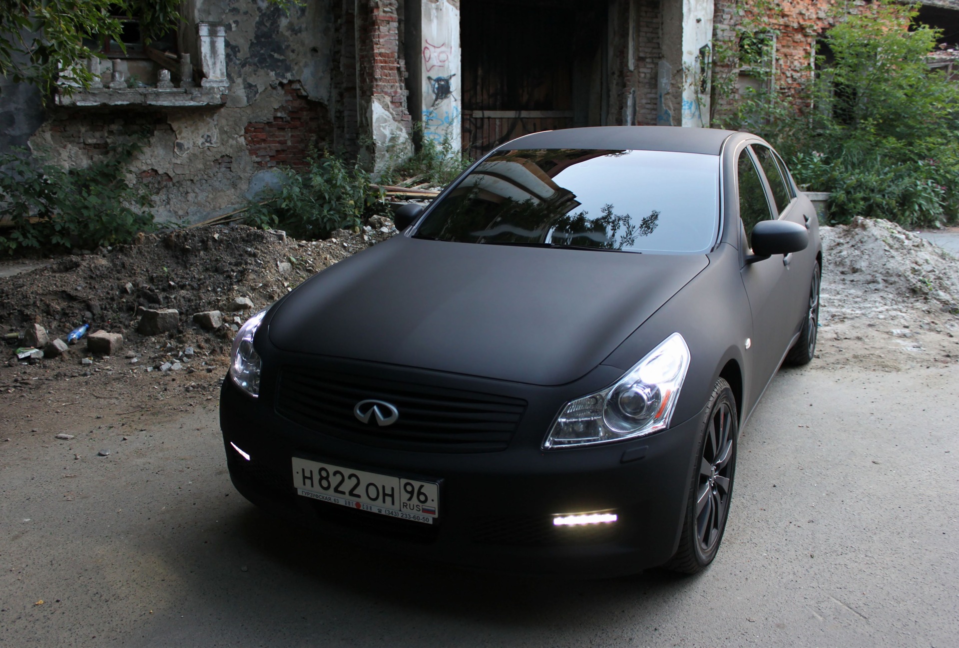 Infiniti g35 матовый