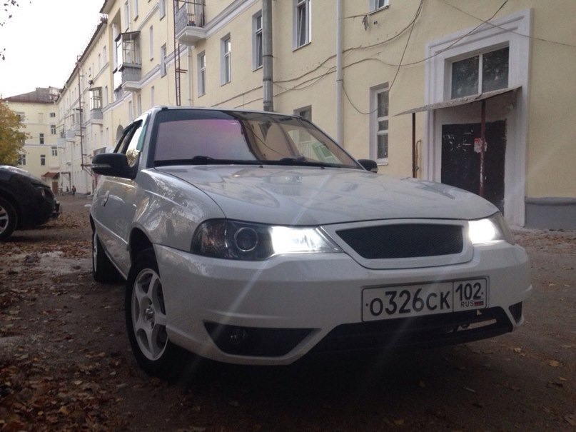 Перетяжка стоек в алмазную крошку и новые габариты — Daewoo Nexia (N150 ...