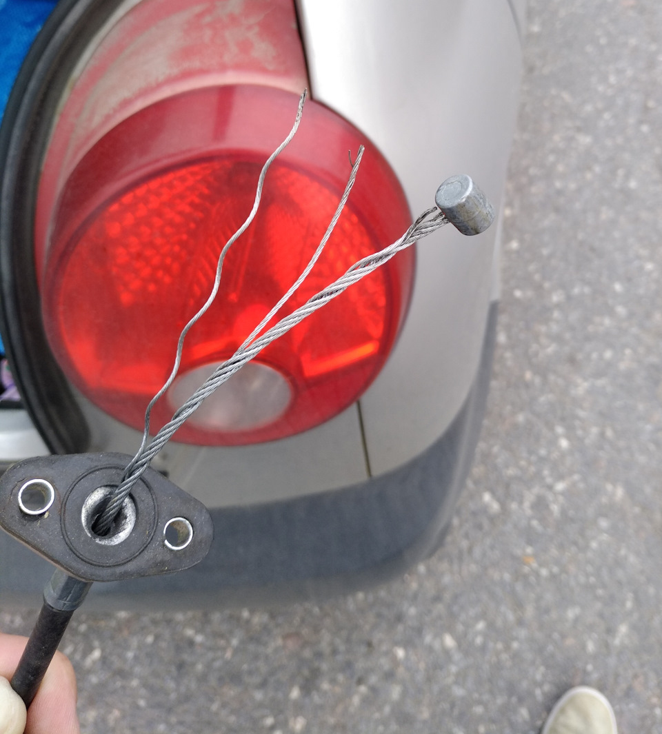 Трос сцепления #3 — Chevrolet Spark (M200, M250), 0,8 л, 2006 года ...