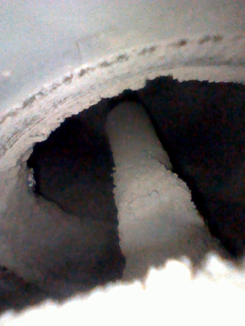 Четвертый цилиндр — тот же впускной клапан, вид из цилиндра — Mitsubishi Pajero Sport (2G)