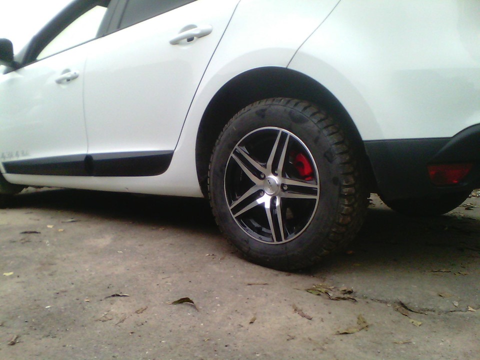 диски на меган — Renault Megane III, 1,6 л, 2012 года | колёсные диски ...