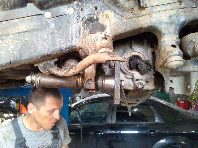 Замена сайлентблоков передней подвески и шаровых опор — Toyota Land ...