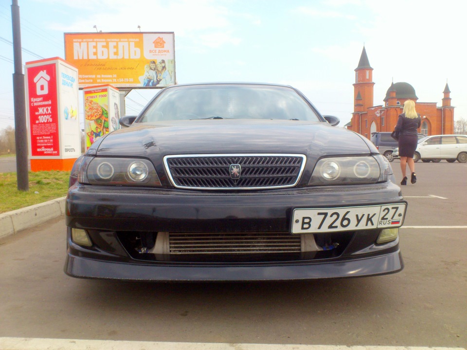 Долой Китай, привет новые фары. — Toyota Chaser (100), 2,5 л, 1998 года ...