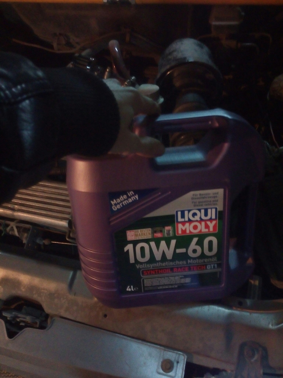 Кашу маслом не испортишь))) — ВАЗ-21124-28, 1,8 л, 2008 года ...