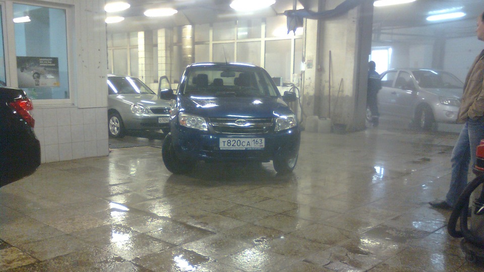 Прохождение ТО-0 — Lada Гранта, 1,6 л, 2013 года | плановое ТО | DRIVE2