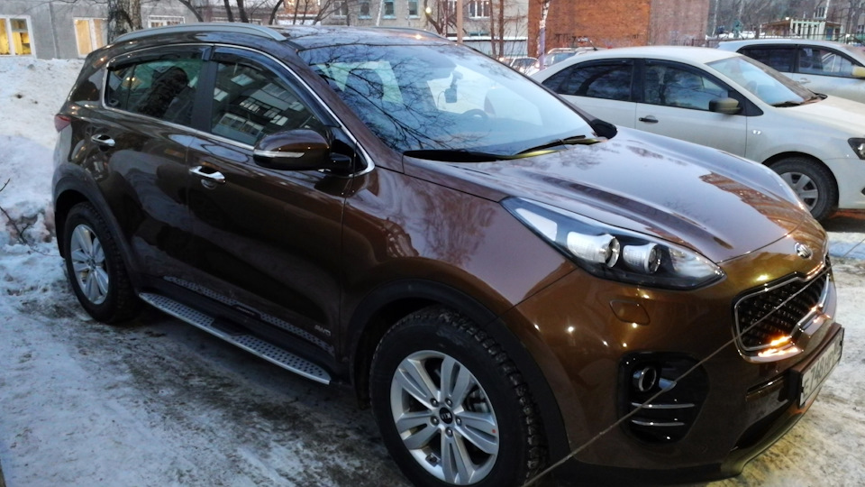 Немного про расход. — KIA Sportage (4G), 2 л, 2016 года | наблюдение ...