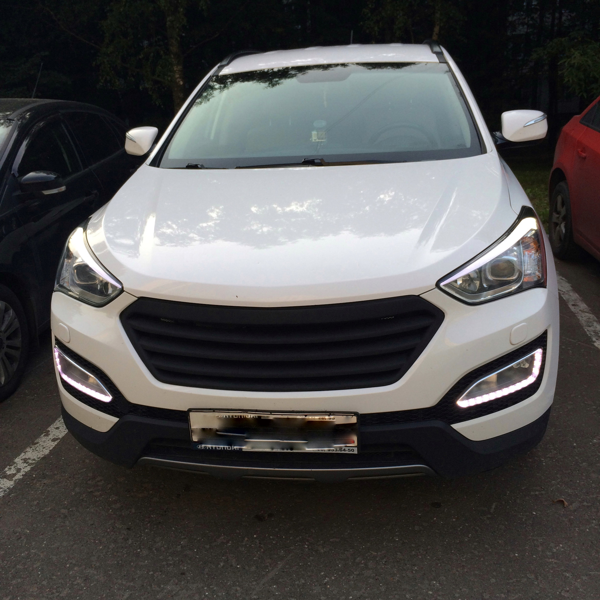 Решетка hyundai santa fe