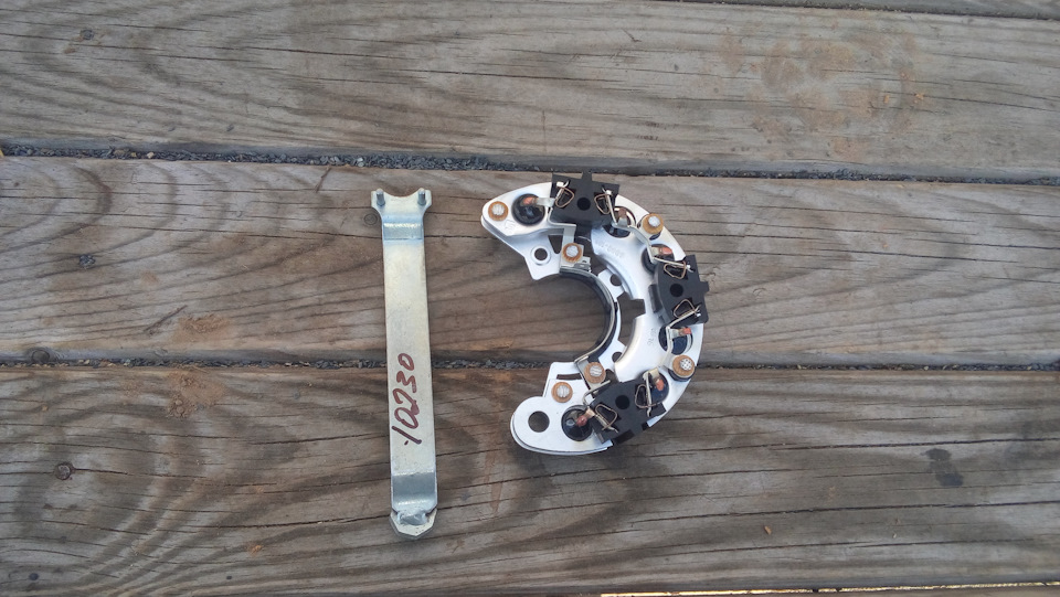 замена диодного моста — Lada Приора седан, 1,6 л, 2011 года ...