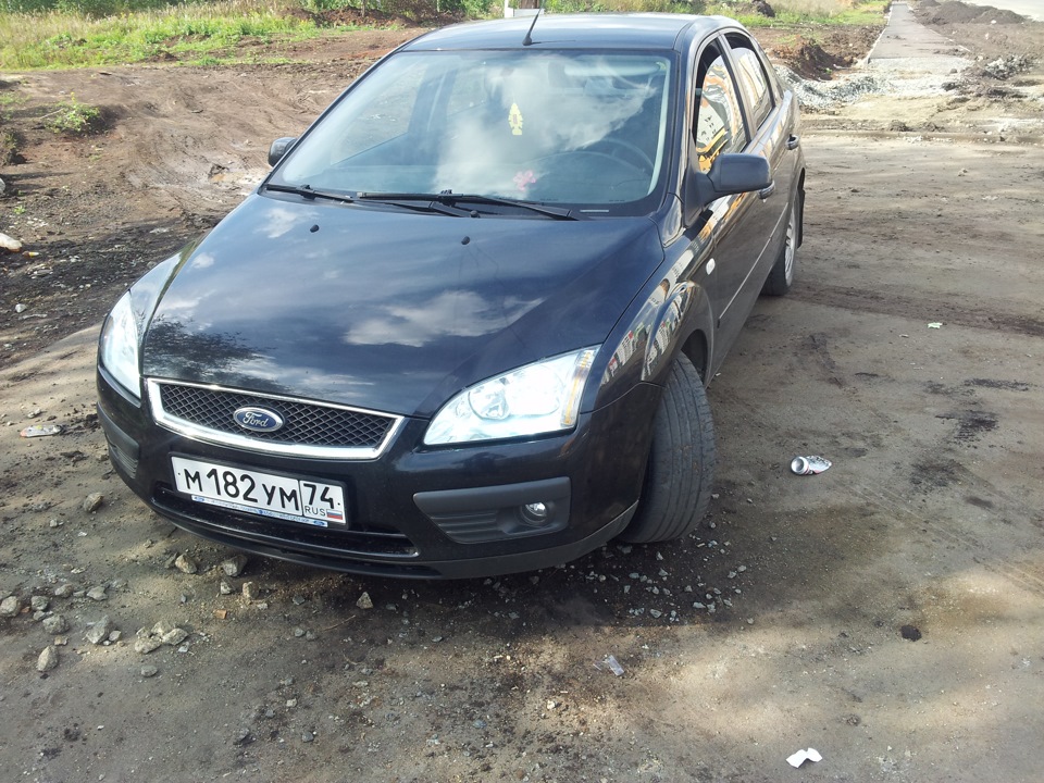 Ксенон в Ближний — Ford Focus Hatchback II, 2 л, 2005 года | стайлинг ...