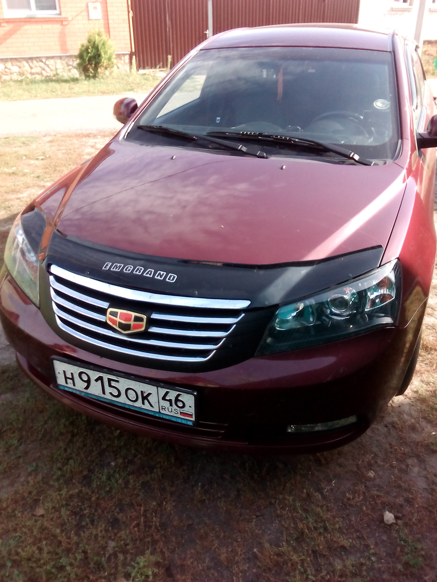 Новые фары — Geely Emgrand EC7 FE-1, 1,8 л, 2014 года | визит на сервис ...