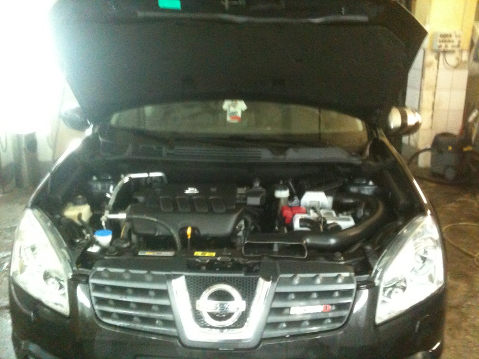 Готовимся к зиме ч.1 — Nissan Qashqai (1G), 2 л, 2008 года | мойка | DRIVE2