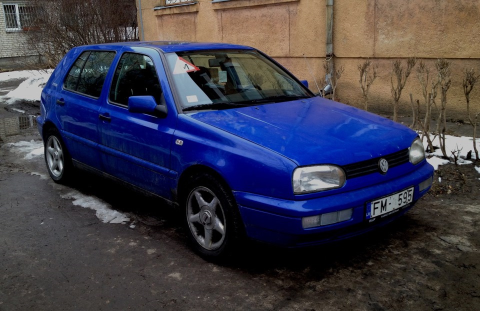 приображаемся — Volkswagen Golf Mk3, 1,6 л, 1997 года | стайлинг | DRIVE2