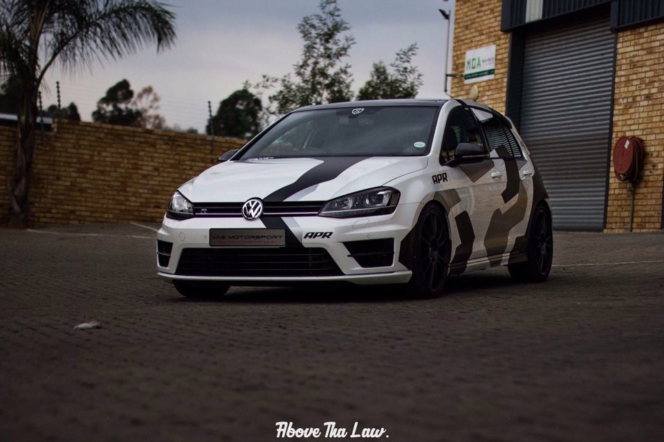 VW Golf mk7 камуфляж