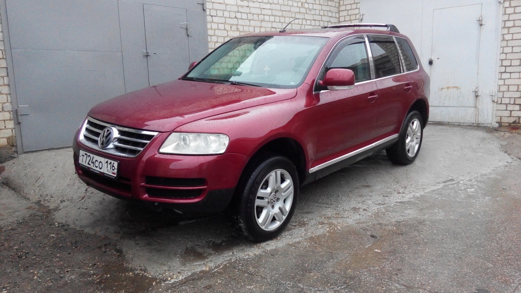 VW Touareg 4.2 Green 2004.