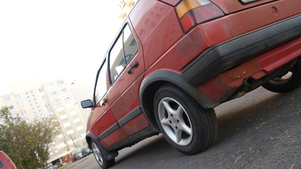 Фотки Гольфика ) — Volkswagen Golf Mk2, 1,8 л, 1992 года | фотография ...