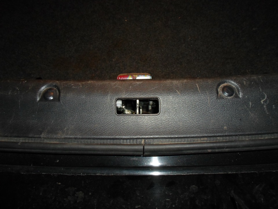 Открытие крышки багажника с брелка сигнализации — ЗАЗ Chance, 1,5 л ...