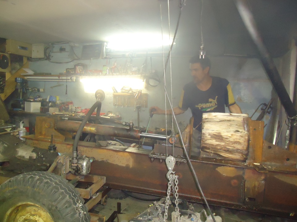 Установка дизельной маслостанции на гидроколун, пробный пуск! — DRIVE2