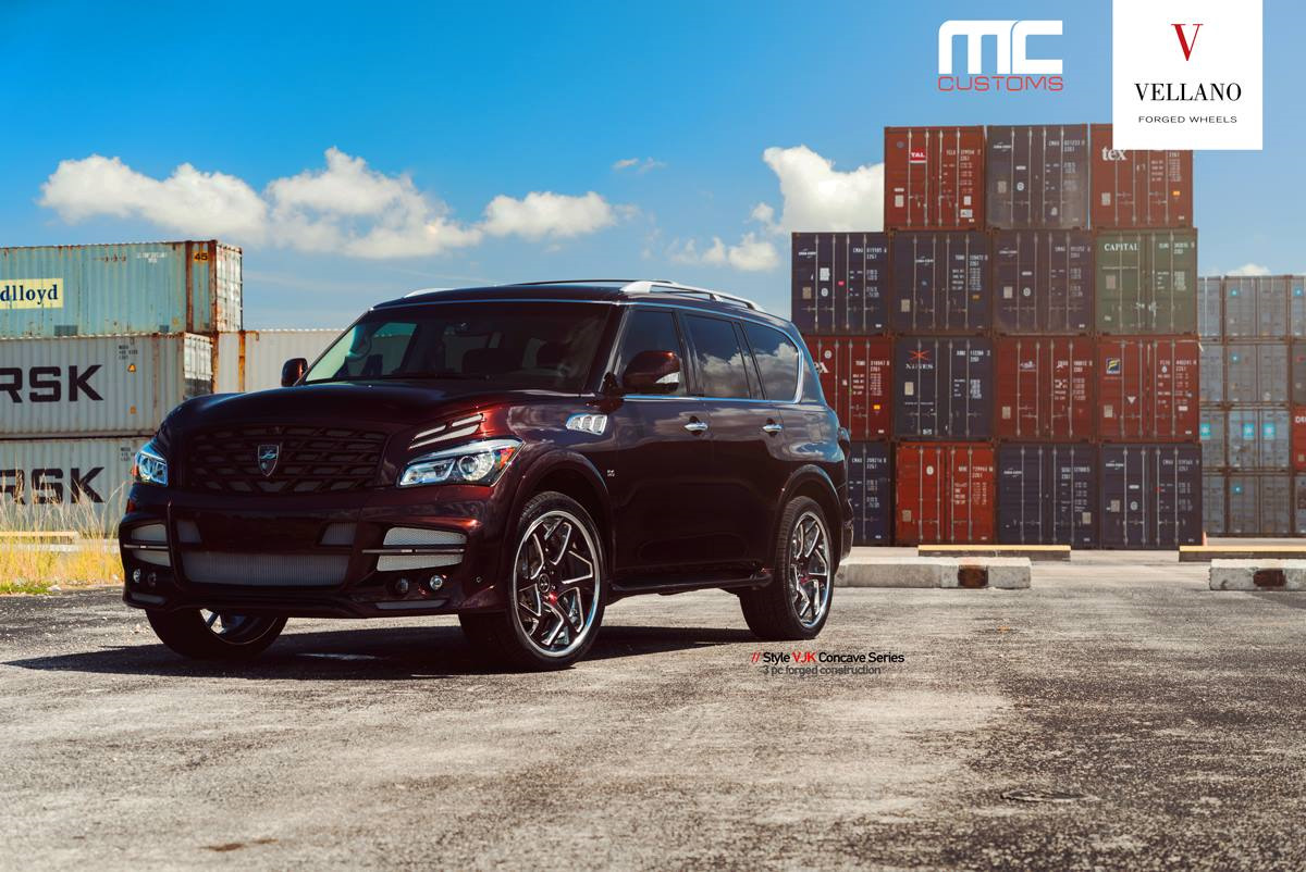 Infiniti qx80 в пустыне