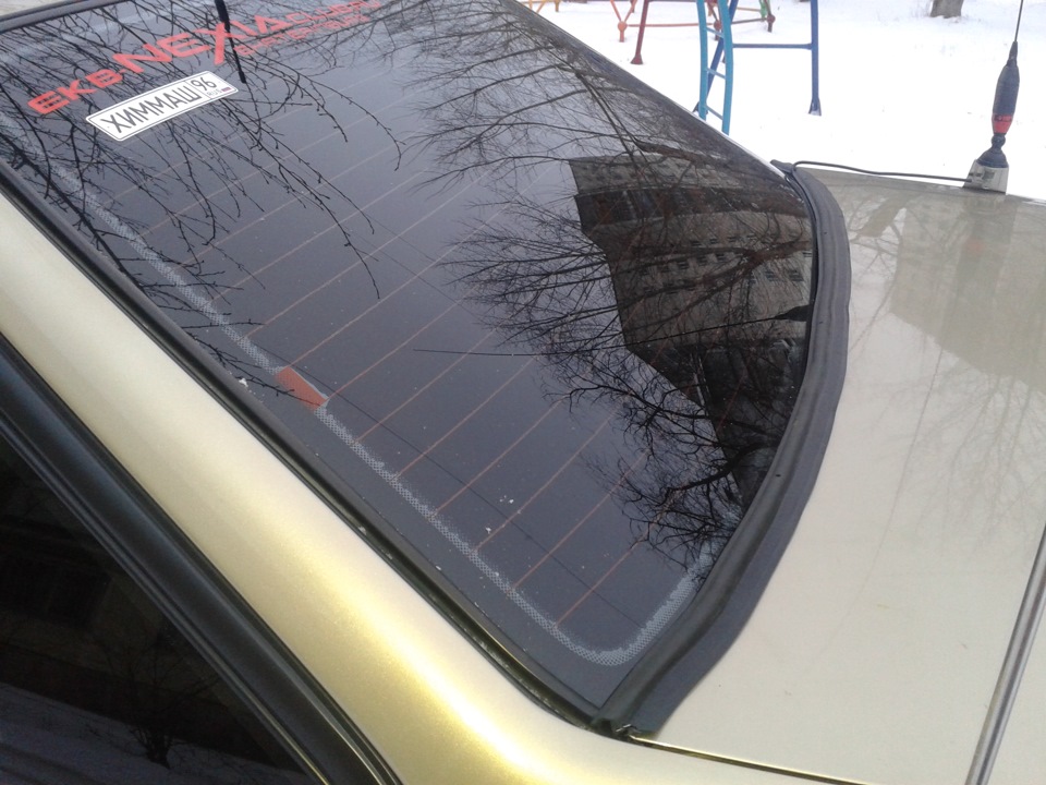 Уплотнитель крышки багажника. — Daewoo Nexia (2G), 1,5 л, 2005 года ...