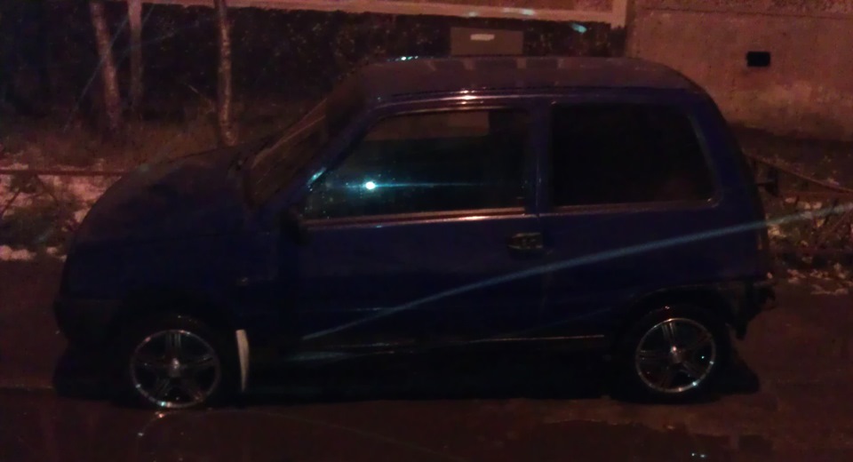 наконец то на моеи про100 оке стоит литьёЁ!Ё! — СеАЗ 11113 Ока, 0,7 л ...