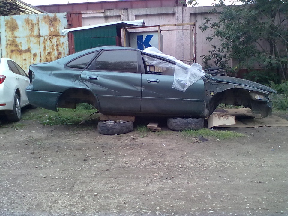 взял такую же на запчасти ))) — Mazda 626 IV (GE), 1,8 л, 1996 года ...