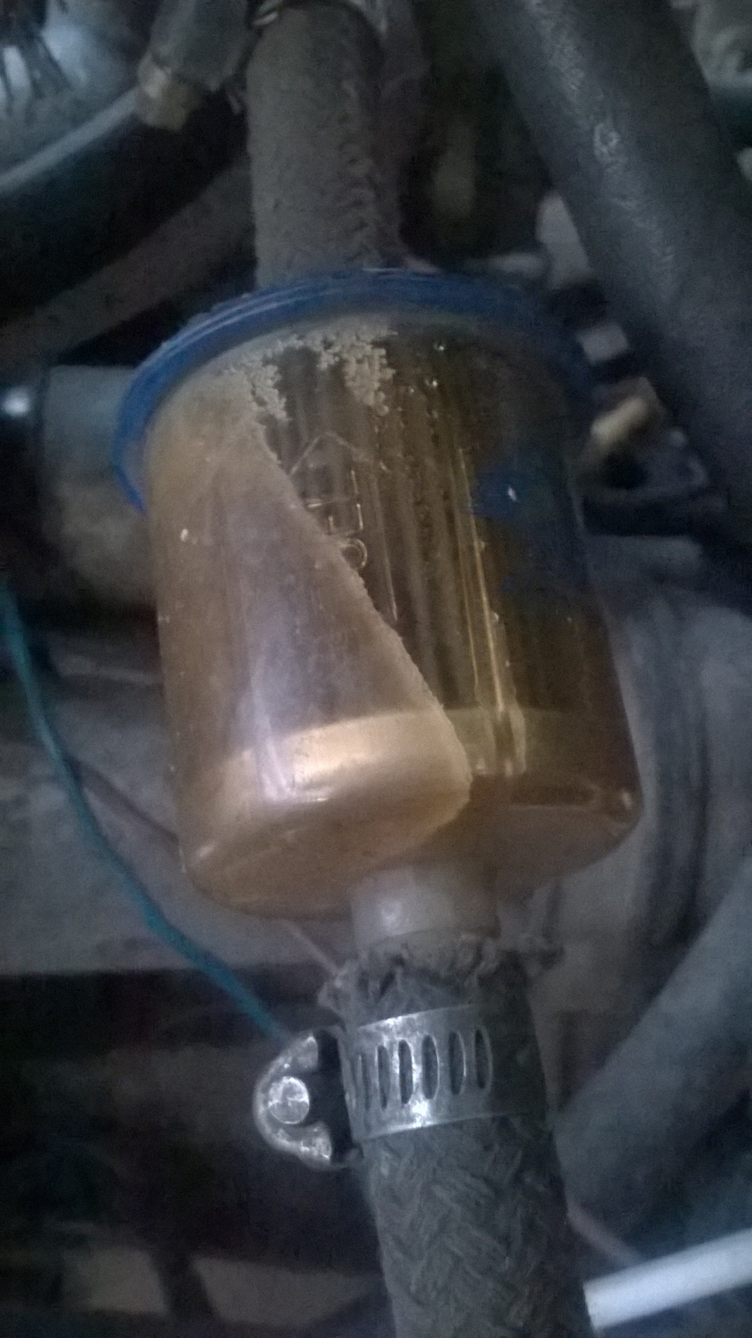 Новый вид топлива-замерзающий бензин. — Москвич 2141, 1,8 л, 1994 года ...