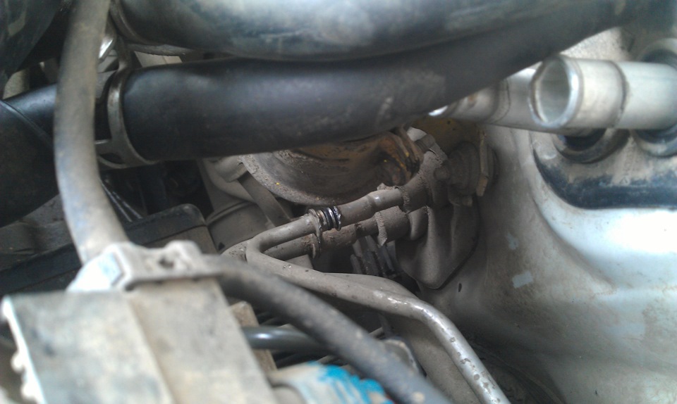 Чистка печки со снятием салона. — Toyota Carina (7G), 1,8 л, 1997 года ...